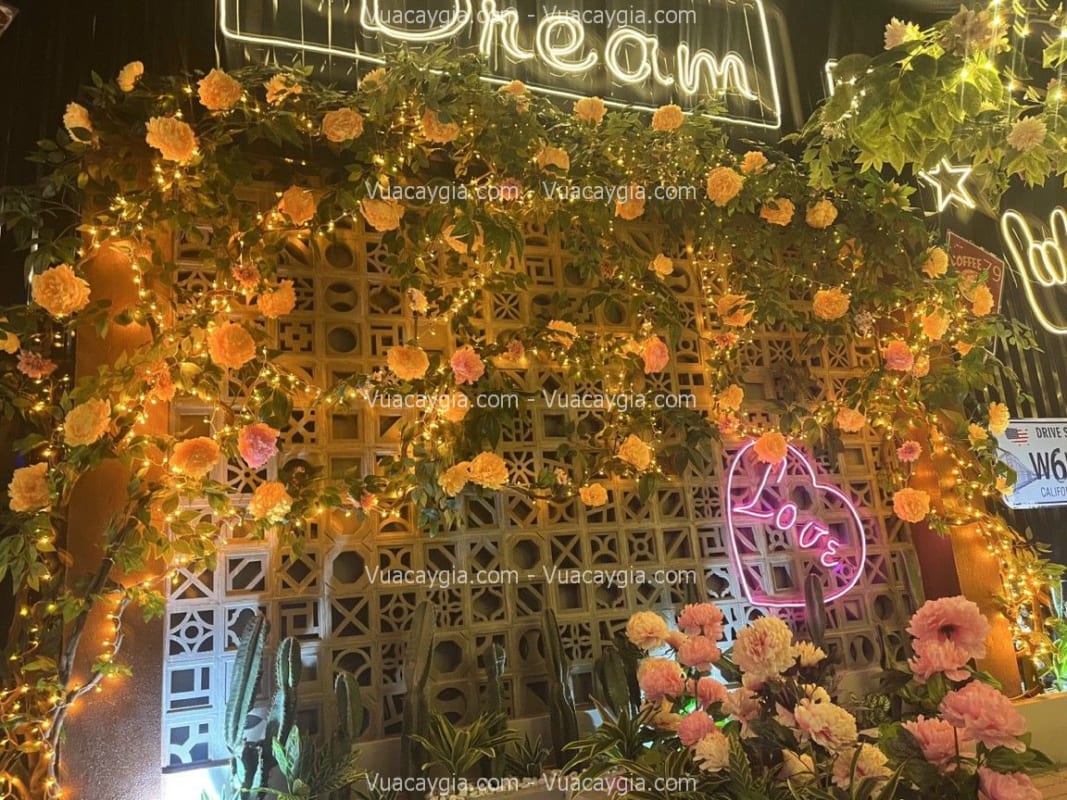 thi công cây giả decor tại hcm