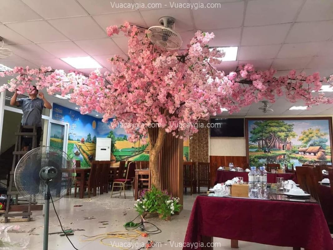Cây hoa anh đào giả quận 2 HCM