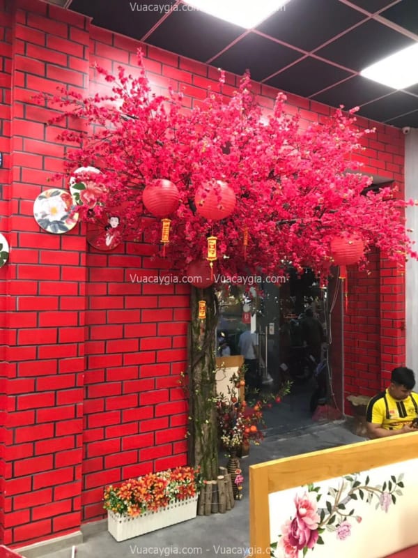 Cây hoa anh đào giả quận 2 HCM