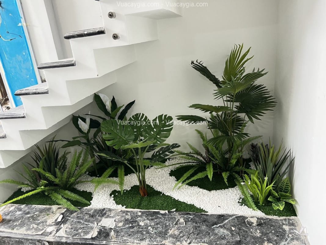 tiểu cảnh cây giả quận 1 HCM