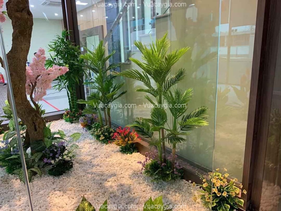 Tiểu cảnh cây giả quận 12 HCM