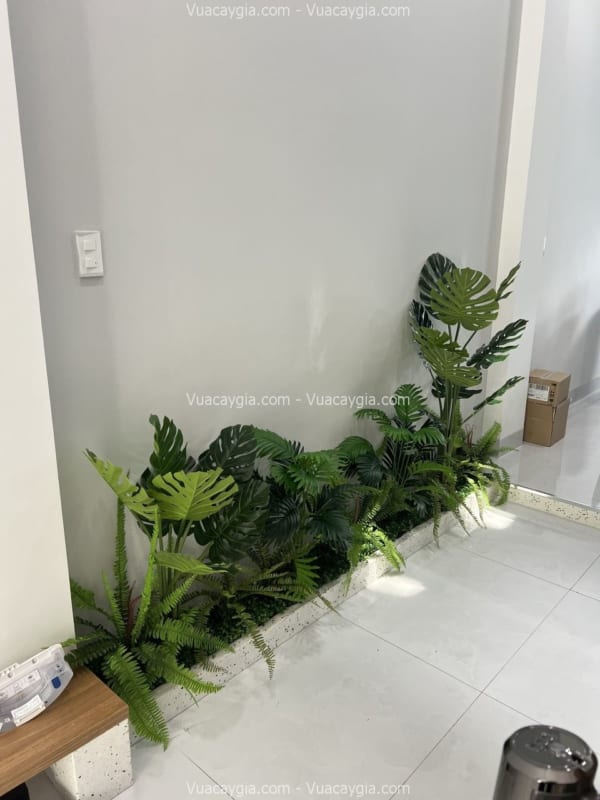 Tiểu cảnh cây giả quận 6 HCM