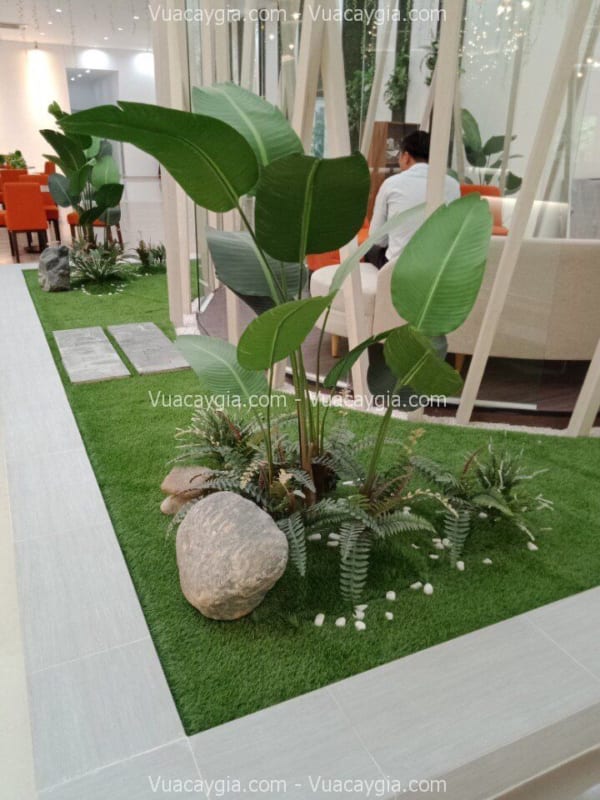 Tiểu cảnh cây giả Quảng Ninh