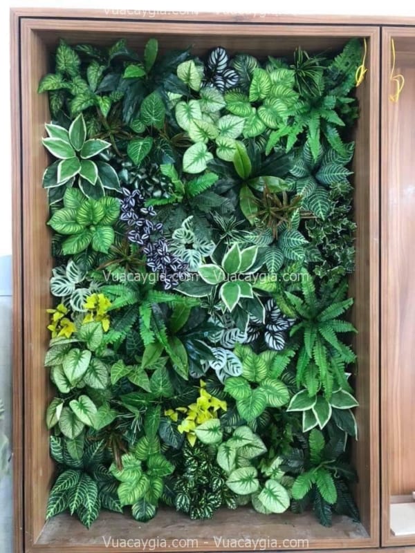 Tường cây giả đẹp quận 11