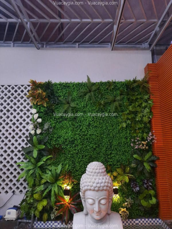 Tường lá cây giả tại quận 8 Tường lá cây giả tại quận 8