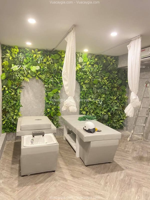 Tường cây giả đẹp quận 7